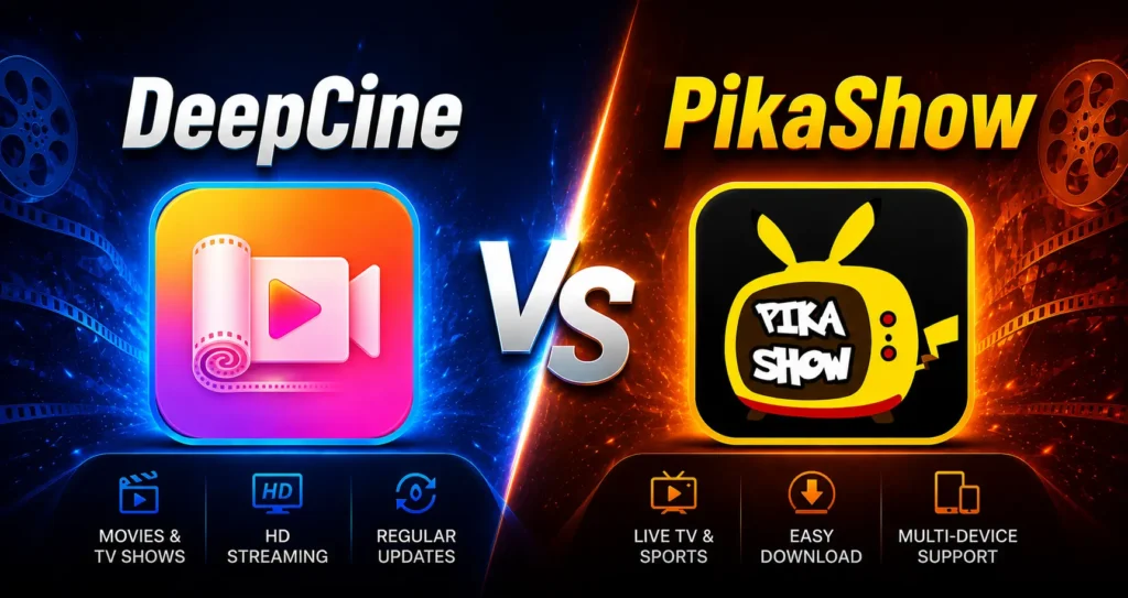 DeepCine Vs PikaShow